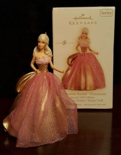 Hallmark Keepsake Celebration Barbie Ornament Special 2009 Edition 10