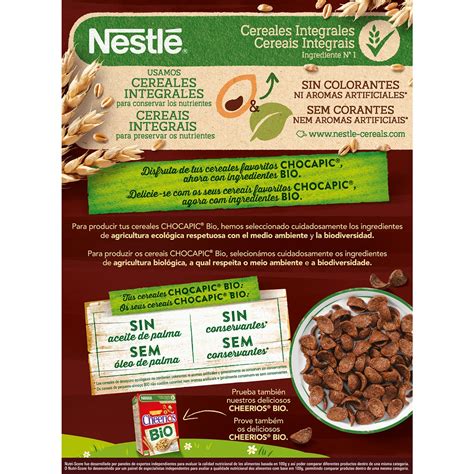 Bio Cereales De Desayuno Integrales Con Aut Ntico Sabor A Chocolate