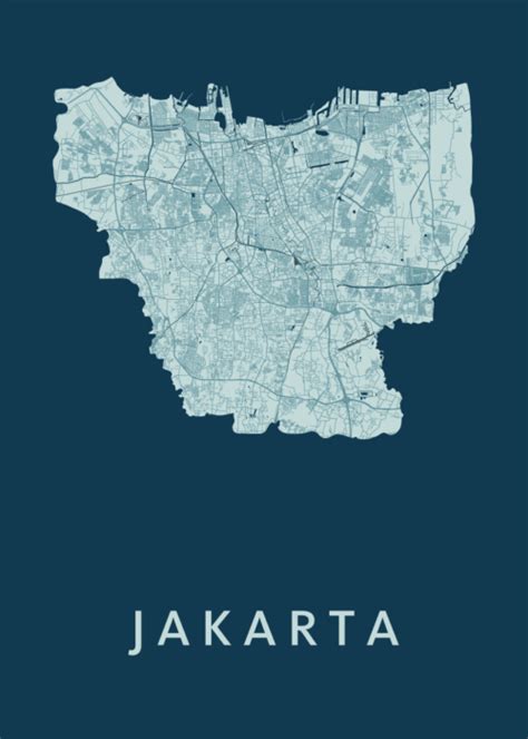 Jakarta city map – Artofit