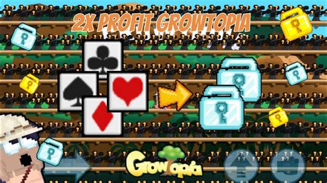 X Profit Card Block Mass Growtopia Profit Easy Mass