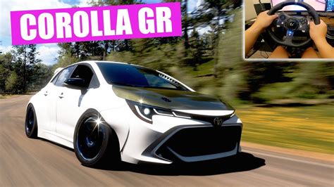 700HP Toyota Corolla GR Hill Climb Forza Horizon 5 Steering Wheel