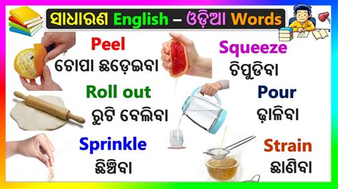 Daily Use English Odia Words Basic English Odia Words In Odia