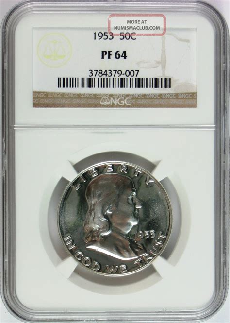 Proof Franklin Half Dollar C Ngc Pf