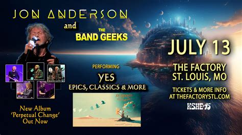 Jon Anderson and The Band Geeks – KSHE 95