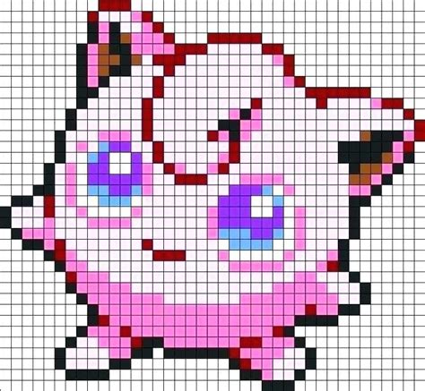 Pixel Art Pokemon Pokemon Bead Pokemon Perler Beads Hama Beads