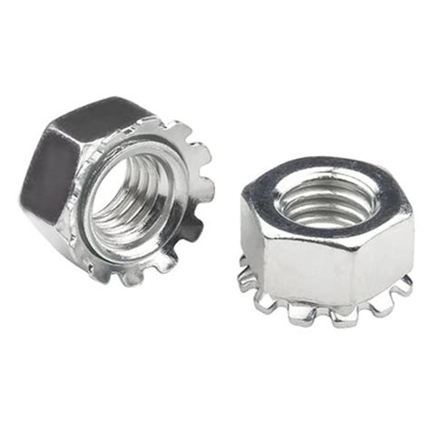 Keps Nuts With External Tooth Washer K Lock Nuts Stainless Steel K