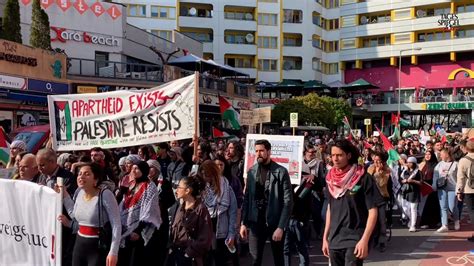 Pro Pal Stinensische Demo In Berlin Kreuzberg Angriffe Auf