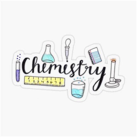 Chemistry logo | 化学, 勉強, 字体