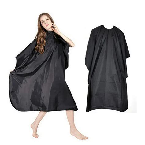 Buy Useful Pro Adult Black Salon Hair Hairdressing Cutting Cape Barbers Gown