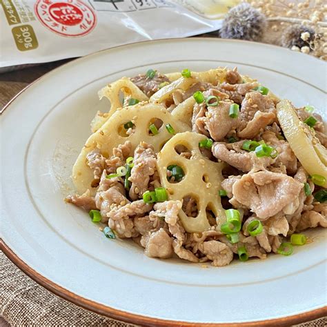 豚肉とれんこんのうま味噌炒め ビーバン