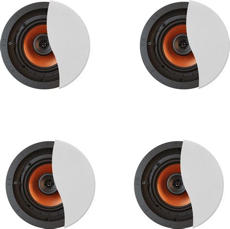 Klipsch High Performance Cdt 3650 C Ii In Ceiling Loudspeaker Four Pack