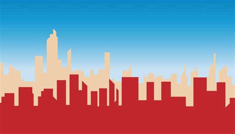 City skyline silhouette. Modern cityscape vector for t shirt. Abstract ...