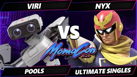 Momocon Viri Rob Vs Nyx Captain Falcon Smash Ultimate