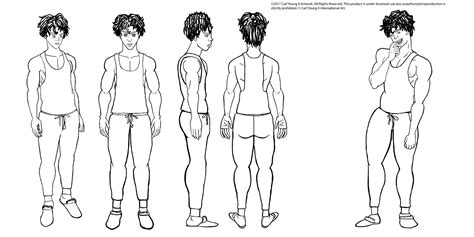 Artstation Main Character Turnaround Works C2017 Carl Young Ii Art