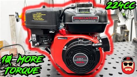 Predator 224cc Engine On Coleman Mini Bike