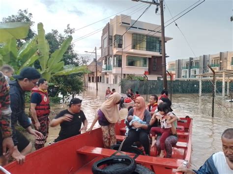 Sembilan Pps Dibuka Tempat Lebih Mangsa Banjir Di Selangor Perak