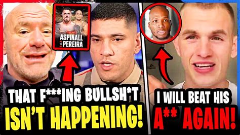 Dana White Shuts Down Alex Pereira Next Fight Belal Muhammad Goes Off