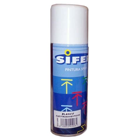 Sifer Pintura Spray Esmalte Sintet Brillante Ml Bco Electrodo