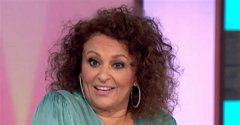 Nadia Sawalha Red Faced After Almost Flashing Fans In Embarrassing Wardrobe Blunder Daily Star