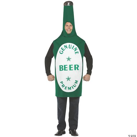 Beer Bottle Adult Costume - SpicyLegs.com