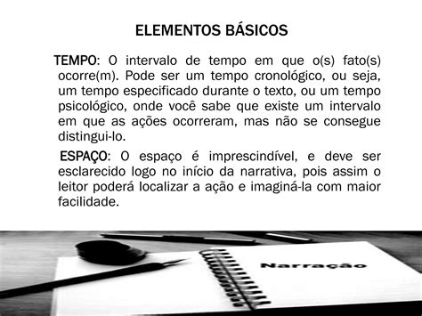 Elementos Da Narração Ppt