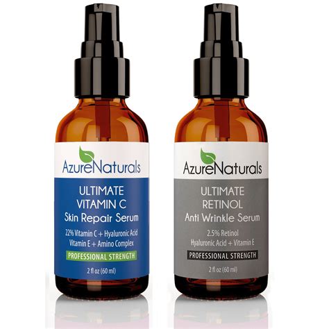 Vitamin C + Retinol Combo Pack – Azure Naturals