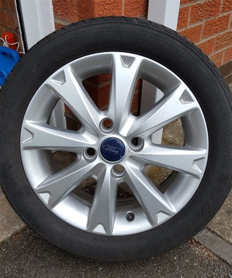 2008 2012 Fiesta Mk7 Mk8 Zetec Spare Alloy Wheel Rim 8 Spoke 19550r15