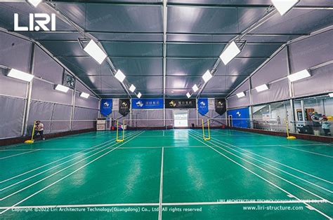 Indoor Badminton Court Design and Construction - Liri Structure