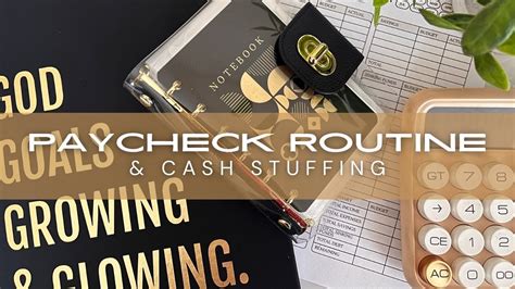 PAYDAY ROUTINE CASH STUFFING BUDGET WITH ME Bi Weekly Paycheck