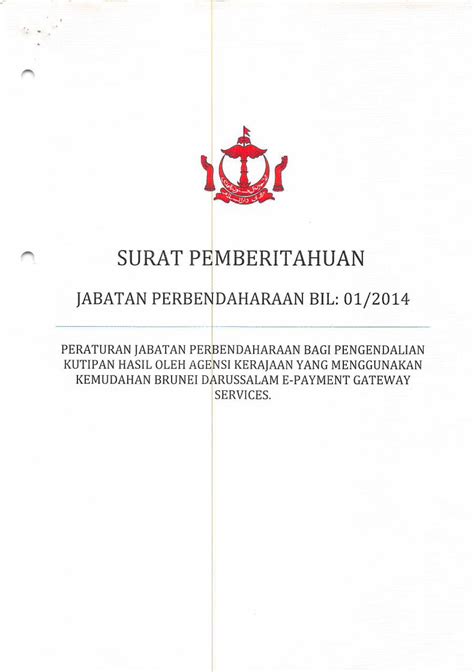 Pdf Pemberitahuan Jabatan Dengan Hormat Dan Takzim Sukacita