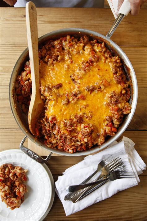 Recipe One Skillet Cheesy Beef And Macaroni Kitchn