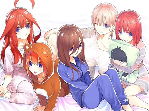 Quintessential Quintuplets Hd Anime Wallpaper By Haruba Negi