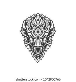 American Bison Tattoo