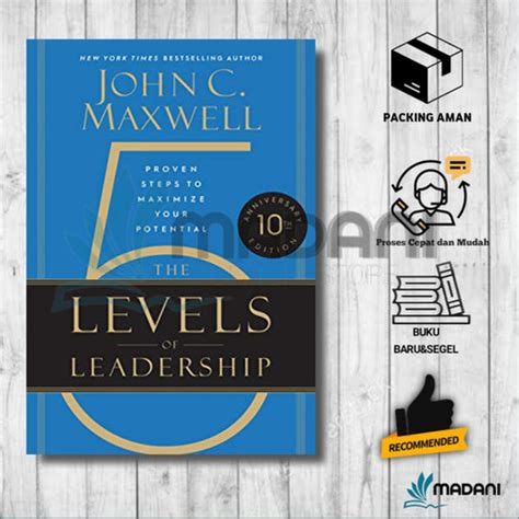 Jual The 5 Levels Of Leadership John C Maxwell Kota Depok Madani