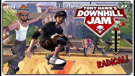 CORRIDAS RADICAIS DE SKATE Tony Hawk S Downhill Jam YouTube