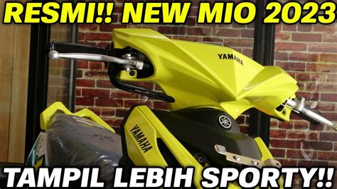 BARUNEW YAMAHA MIO 2023 KUNING YouTube