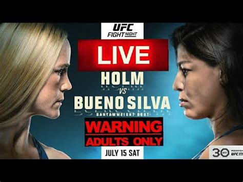 UFC VEGAS 77 HOLM VS BUENO SILVA LIVE BETTING STREAM YouTube