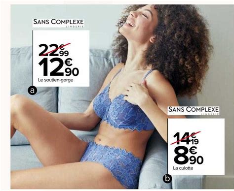 Promo Le Soutien Gorge La Culotte Chez Carrefour Icatalogue Fr