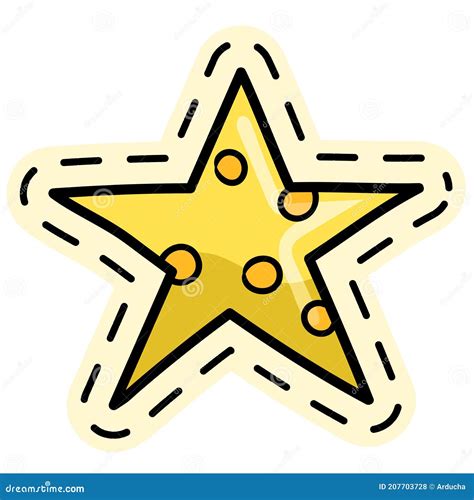 Morning Star Icon Vector From Videogame Elements Concept. Thin Line ...