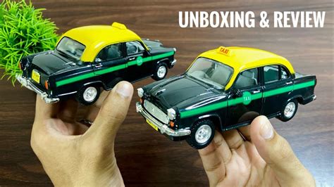 HM Ambassador Scale Model TAXI Kaali Peeli Taxi Review Unboxing