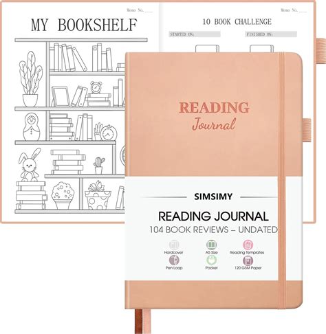 Amazon Reading Journal Book Journal Book Tracker Best Gifts