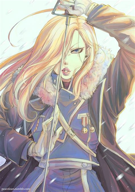 Olivier Mira Armstrong Fullmetal Alchemist Image By Pearsfears