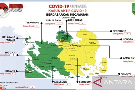 Delapan Kecamatan Di Kota Batam Zona Hijau Covid Antara News