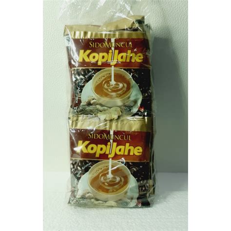 Jual KOPI JAHE RENCENG SIDO MUNCUL ISI 10 SACHET Shopee Indonesia