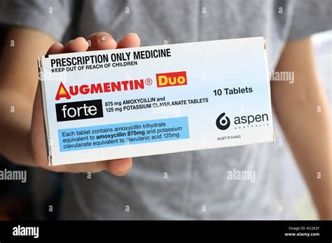 Augmentin duo forte tablets hi-res stock photography and images - Alamy