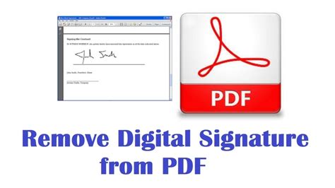 How To Remove Digital Signature From Pdf In Simple Steps