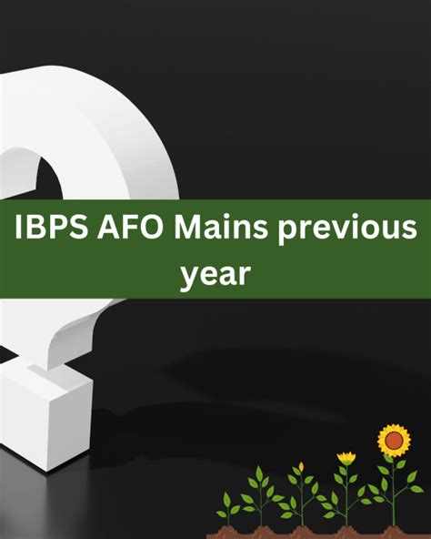 IBPS AFO Mains Previous 10 Years Paper Agri Guru