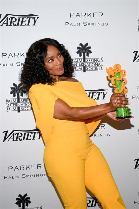 Angela Bassett Dons Greta Constantine To Variety Impact Awards