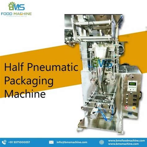 3KW Three Phase KURKURE SNACKS PACKAGING MACHINE HALF PNEUMATIC