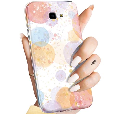 ETUI DO SAMSUNG GALAXY J4 PLUS 2018 WZORY WATERCOLOR AKWARELA OBRAZ